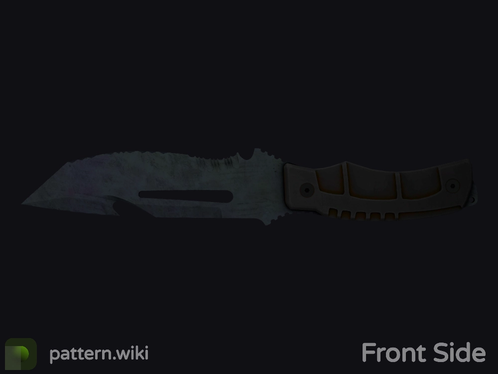 Survival Knife Blue Steel seed 219