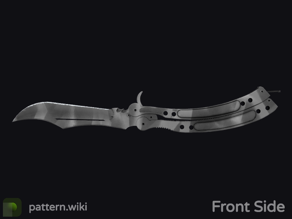 Butterfly Knife Urban Masked seed 717