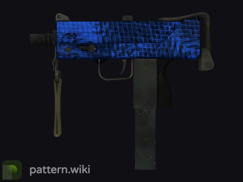 MAC-10 Lapis Gator seed 589