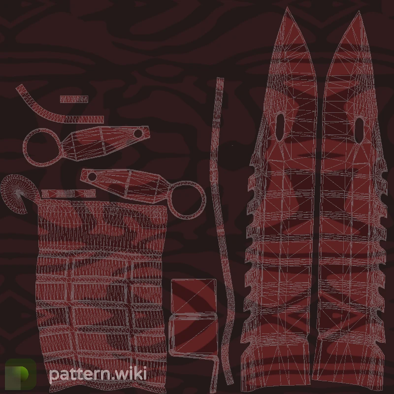 M9 Bayonet Slaughter seed 957 pattern template