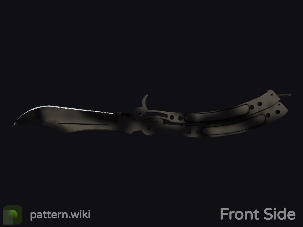 Butterfly Knife Scorched seed 494