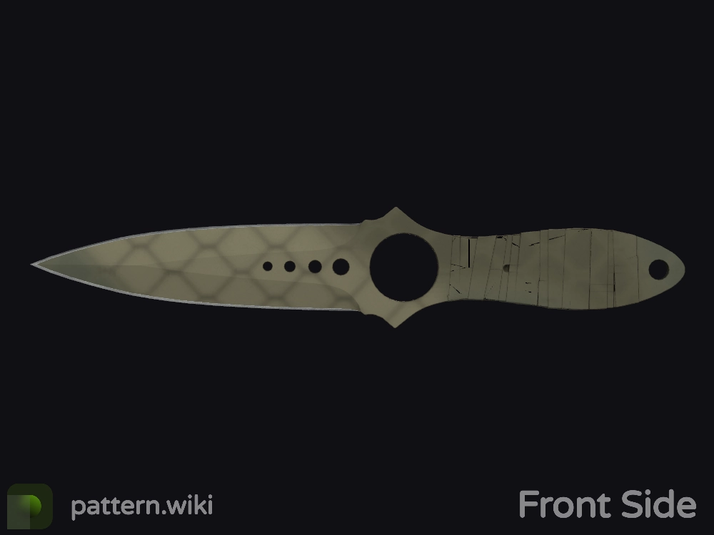 Skeleton Knife Safari Mesh seed 868