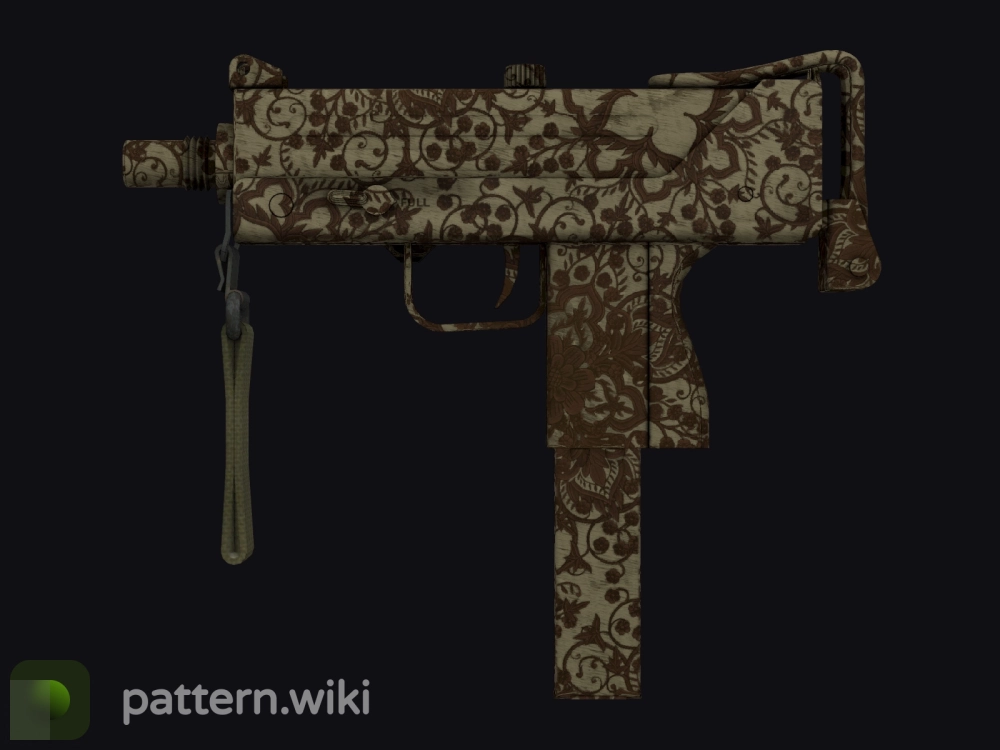 MAC-10 Sienna Damask seed 324