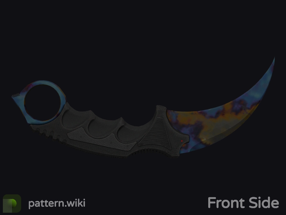 Karambit Case Hardened seed 617