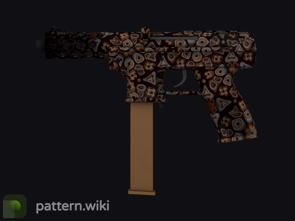 Tec-9 Orange Murano seed 714