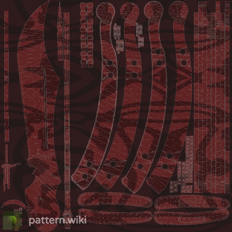 Butterfly Knife Slaughter seed 833 pattern template