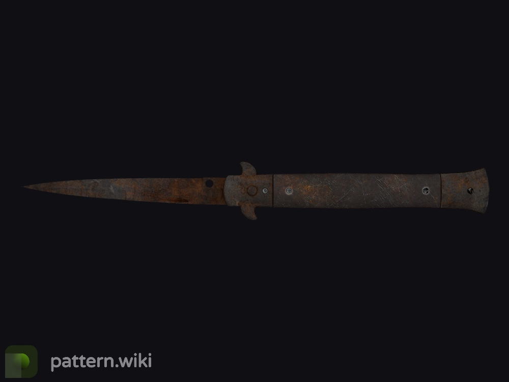 Stiletto Knife Rust Coat seed 384