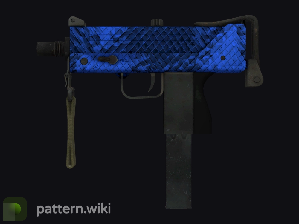 MAC-10 Lapis Gator seed 311