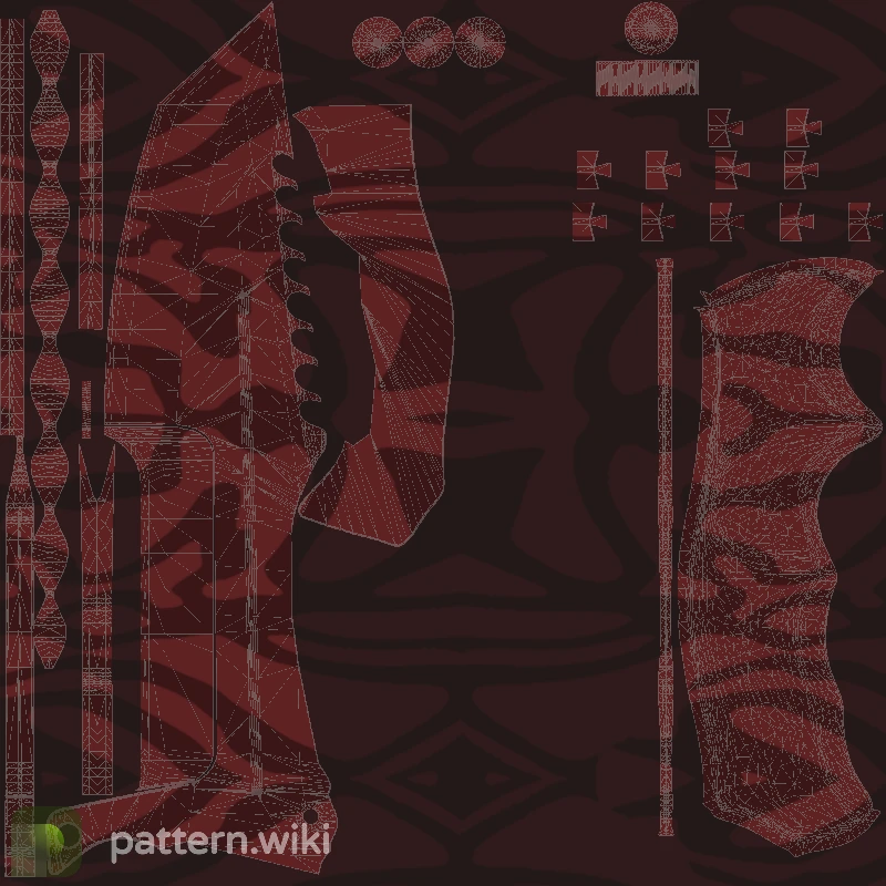 Huntsman Knife Slaughter seed 2 pattern template