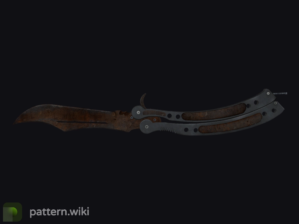 Butterfly Knife Rust Coat seed 174