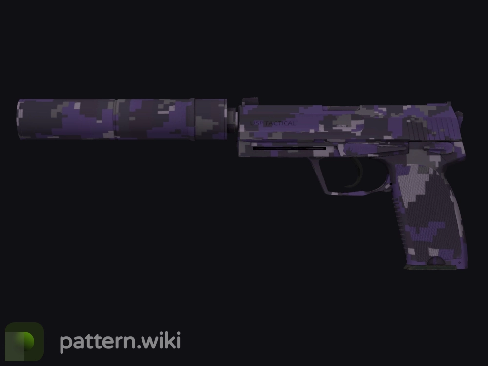 USP-S Purple DDPAT seed 462