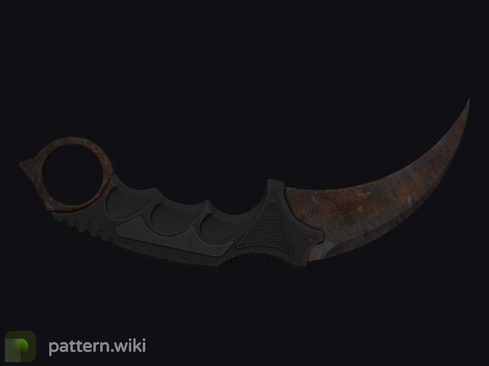 Karambit Rust Coat seed 299