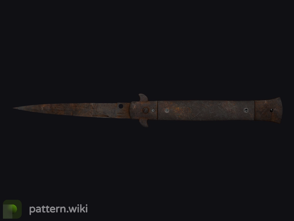 Stiletto Knife Rust Coat seed 349