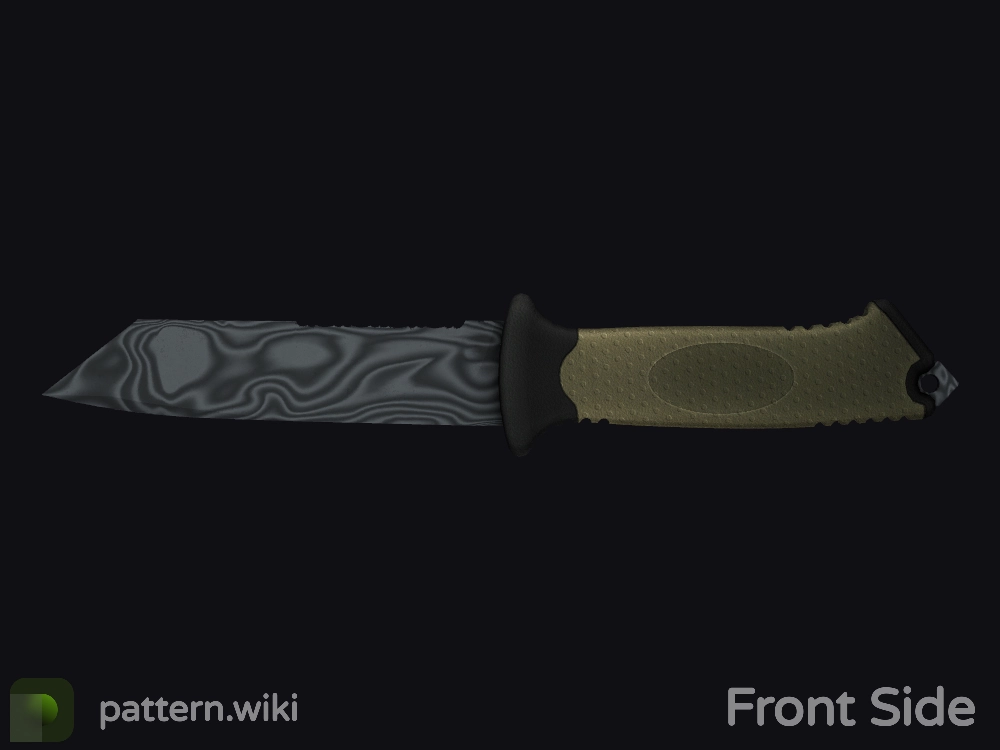 Ursus Knife Damascus Steel seed 967