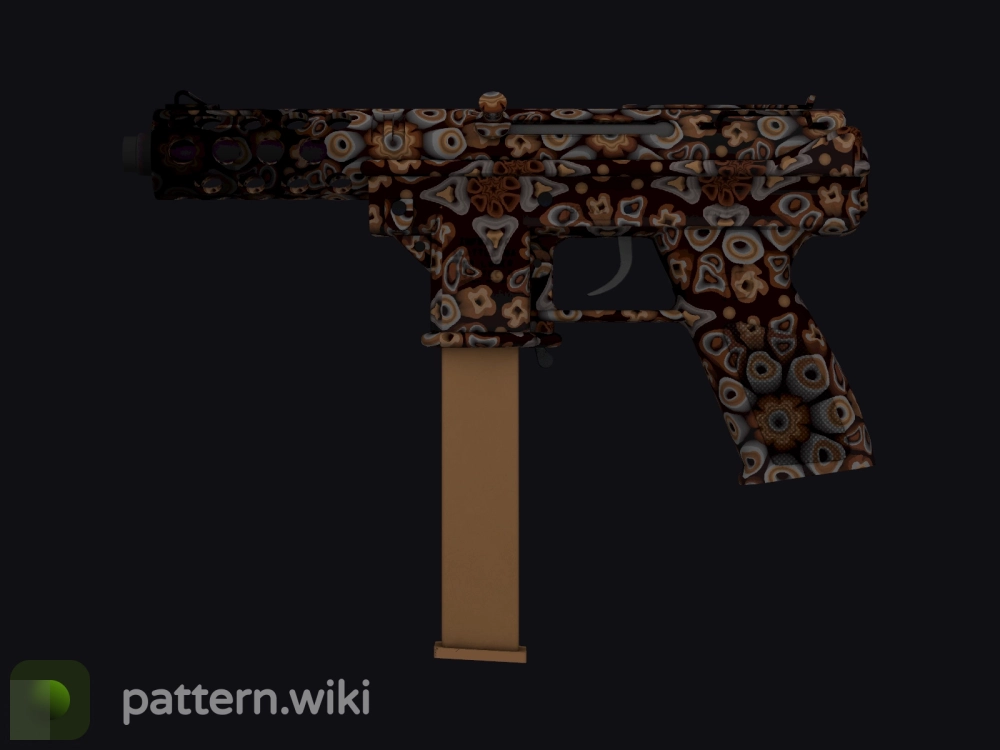 Tec-9 Orange Murano seed 907