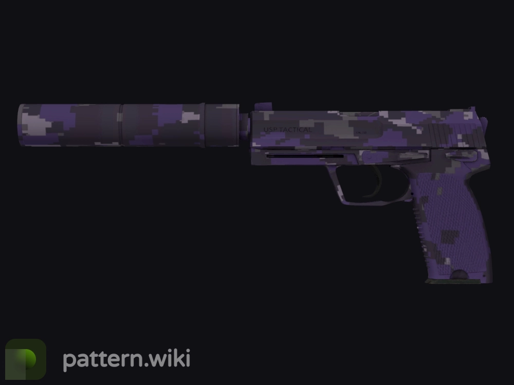 USP-S Purple DDPAT seed 126