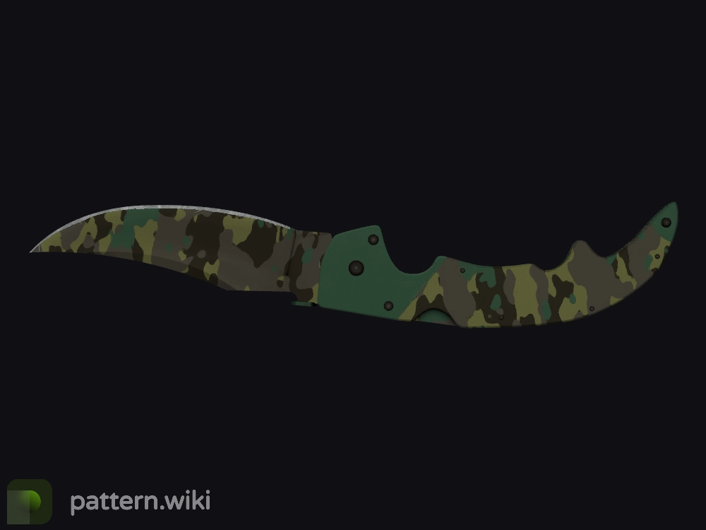 Falchion Knife Boreal Forest seed 316