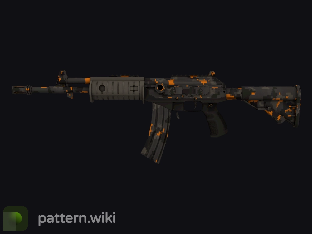 Galil AR Orange DDPAT seed 667