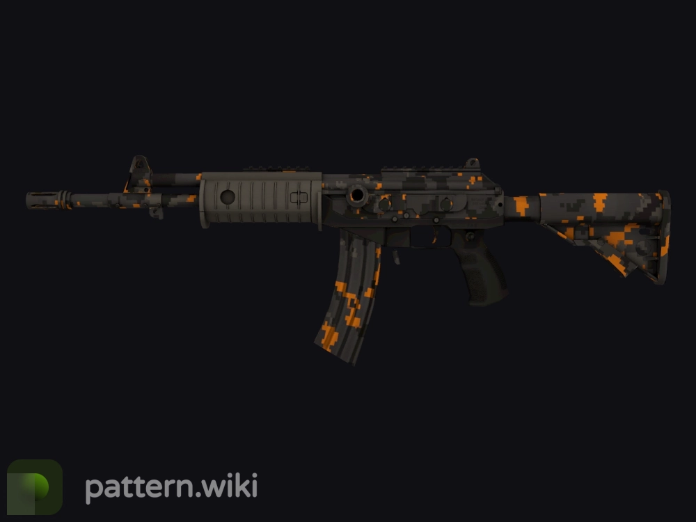 Galil AR Orange DDPAT seed 603