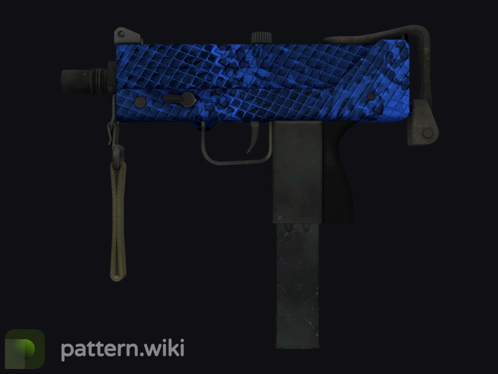 MAC-10 Lapis Gator seed 856