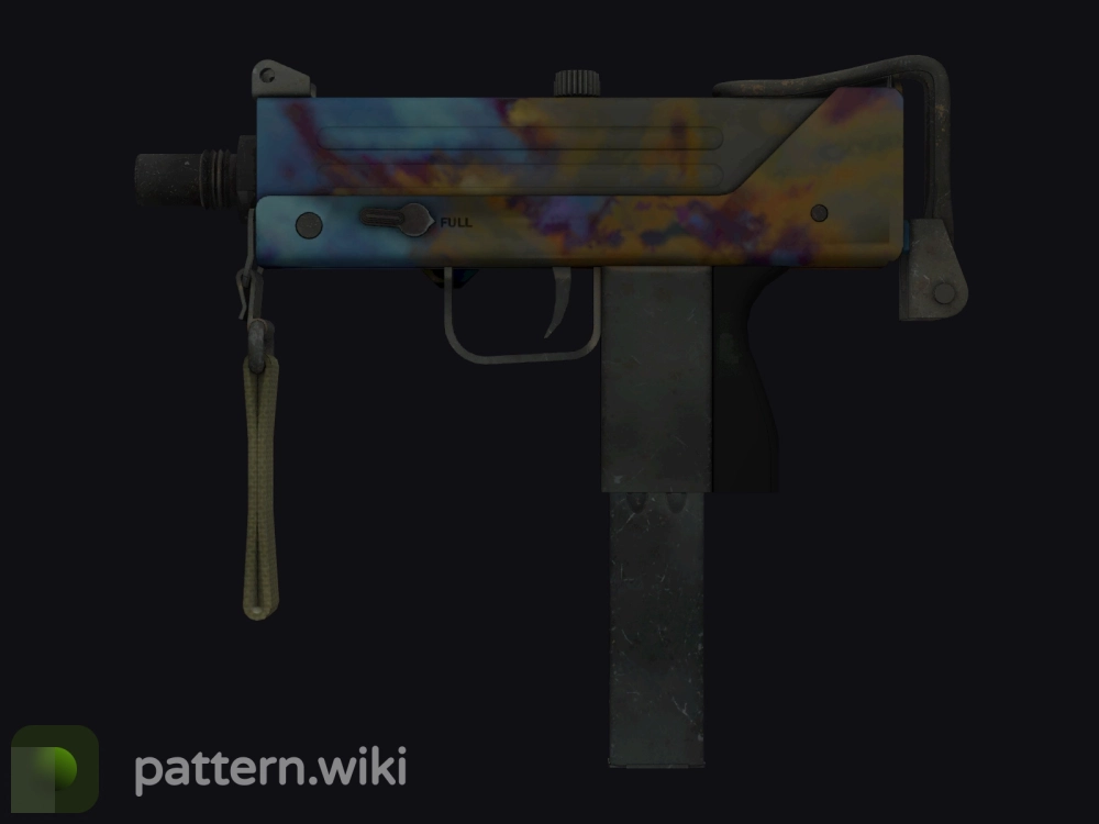 MAC-10 Case Hardened seed 919