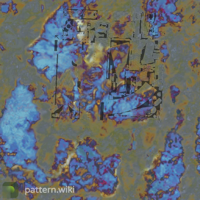 AK-47 Case Hardened seed 894 pattern template