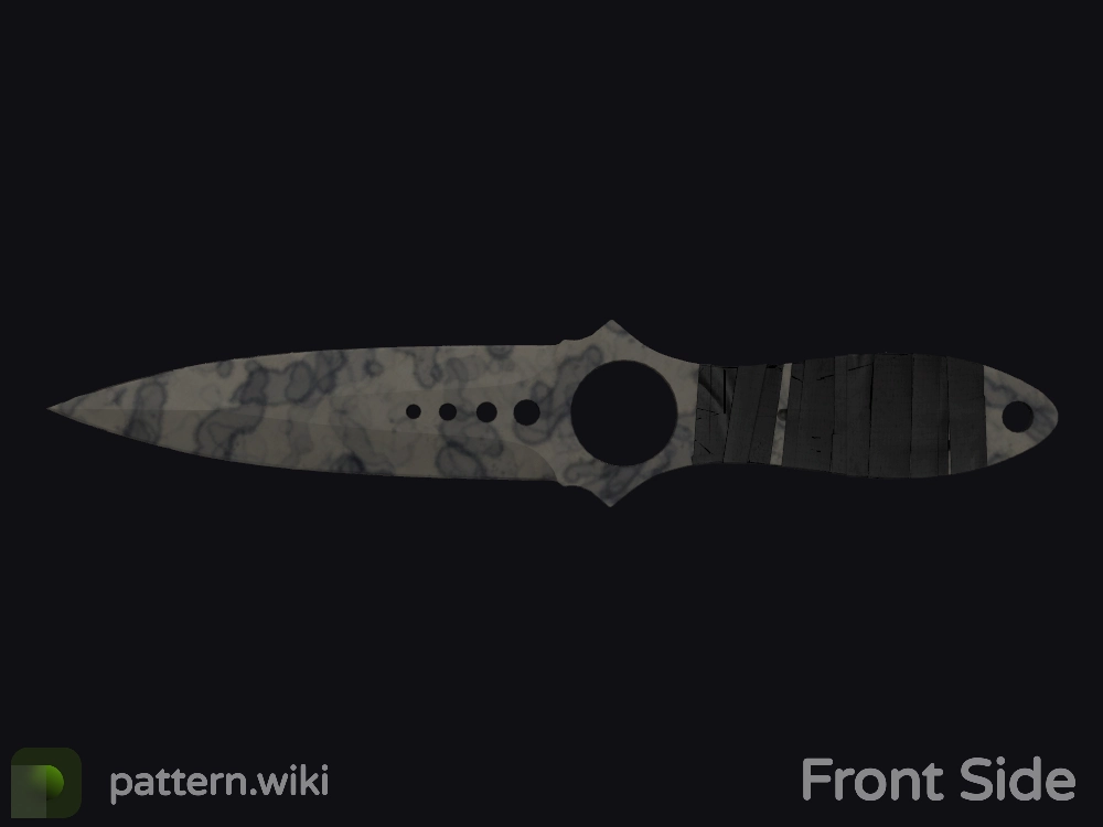 Skeleton Knife Stained seed 51