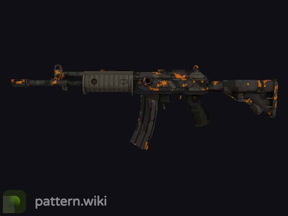 Galil AR Orange DDPAT seed 269