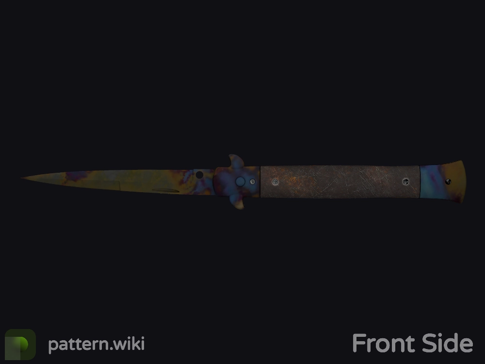 Stiletto Knife Case Hardened seed 213