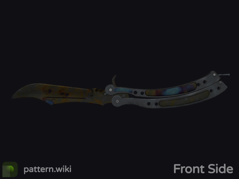 Butterfly Knife Case Hardened seed 550