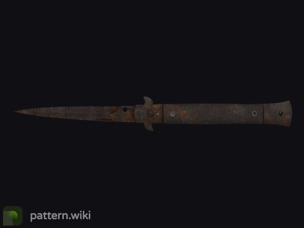 Stiletto Knife Rust Coat seed 39