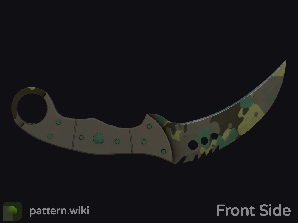 Talon Knife Boreal Forest seed 741