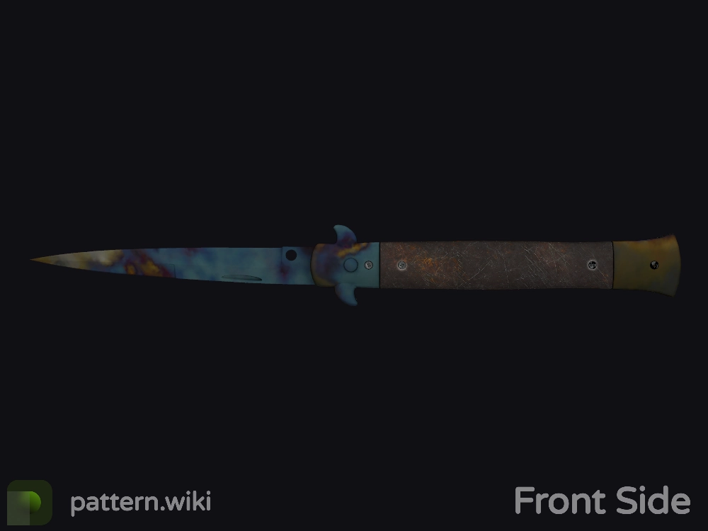 Stiletto Knife Case Hardened seed 510