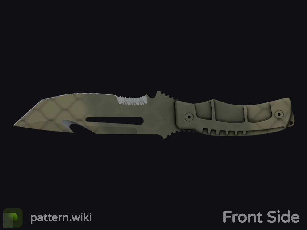 Survival Knife Safari Mesh seed 893