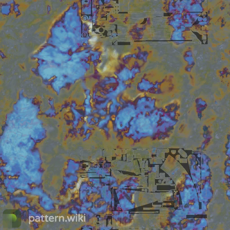 AK-47 Case Hardened seed 474 pattern template