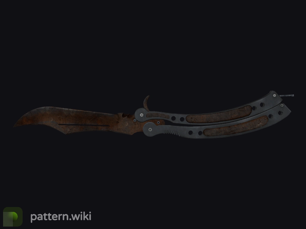 Butterfly Knife Rust Coat seed 653