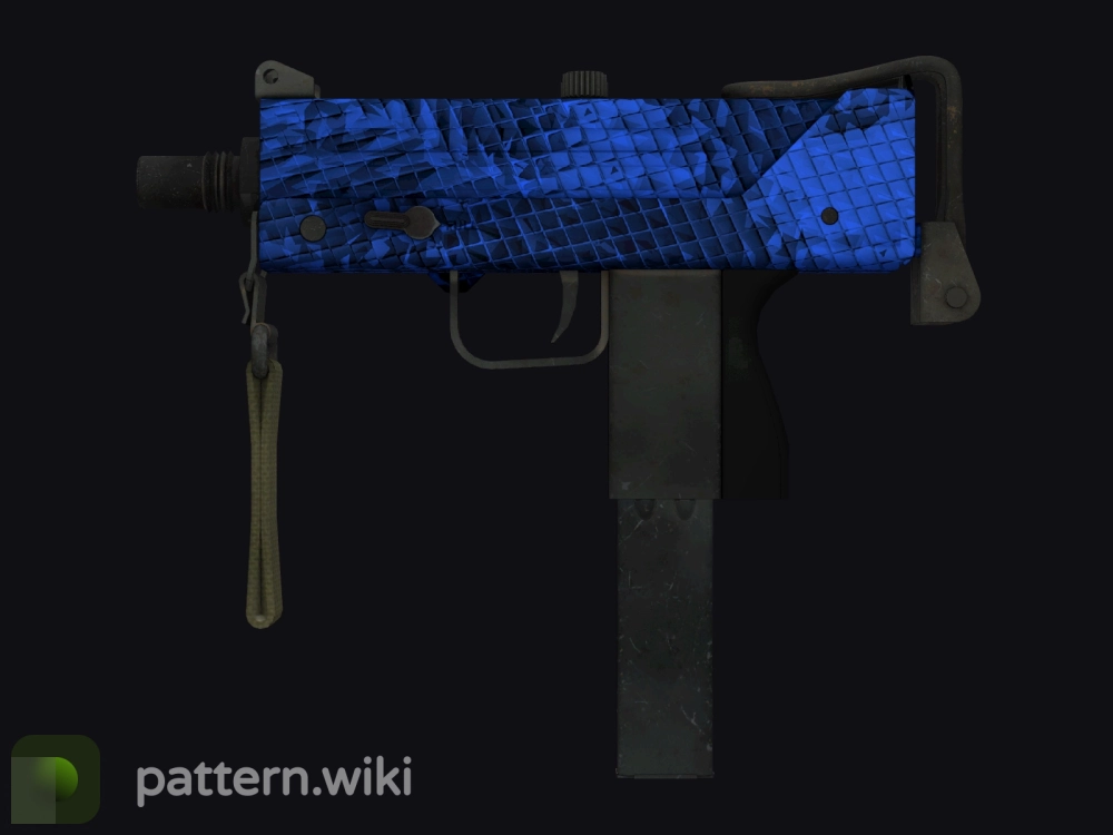 MAC-10 Lapis Gator seed 243