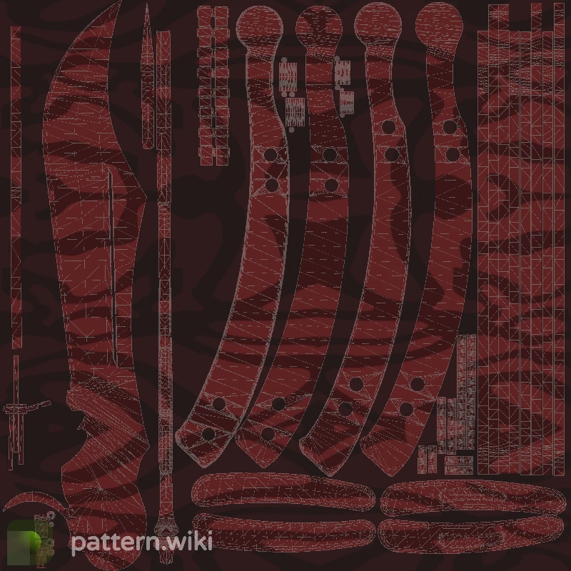 Butterfly Knife Slaughter seed 16 pattern template