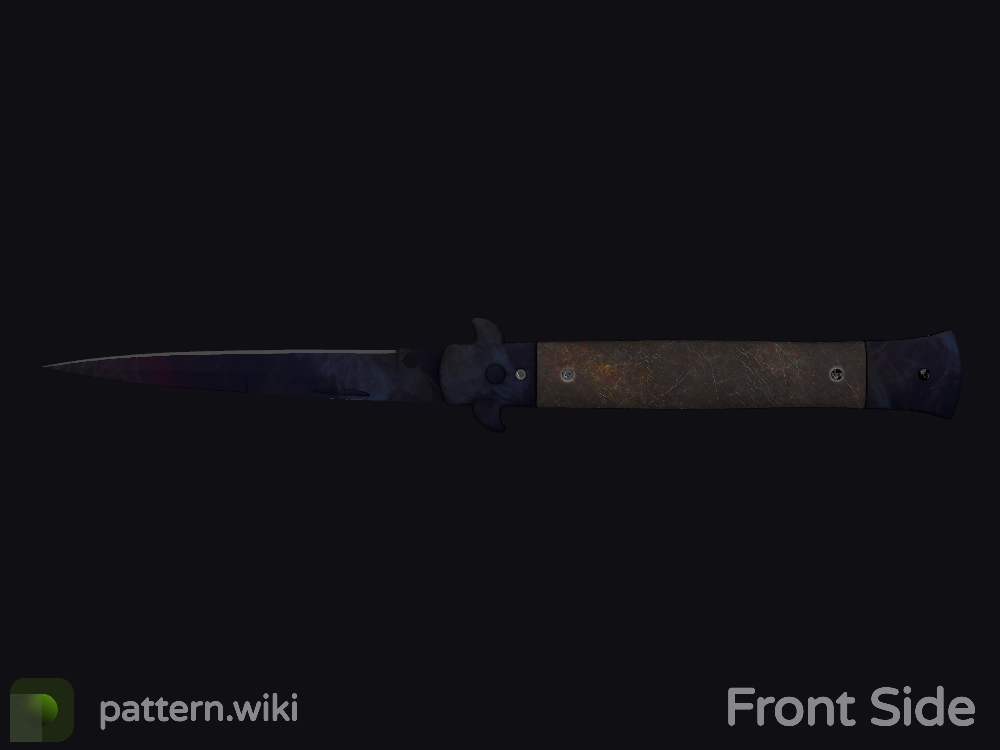 Stiletto Knife Doppler seed 207