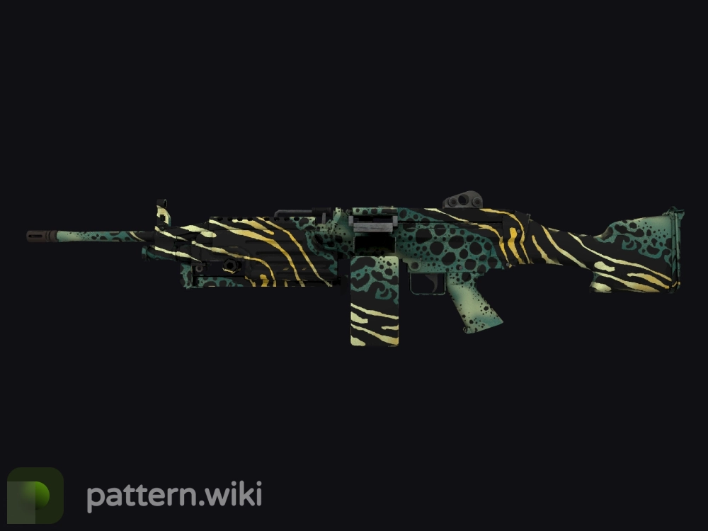 M249 Emerald Poison Dart seed 565