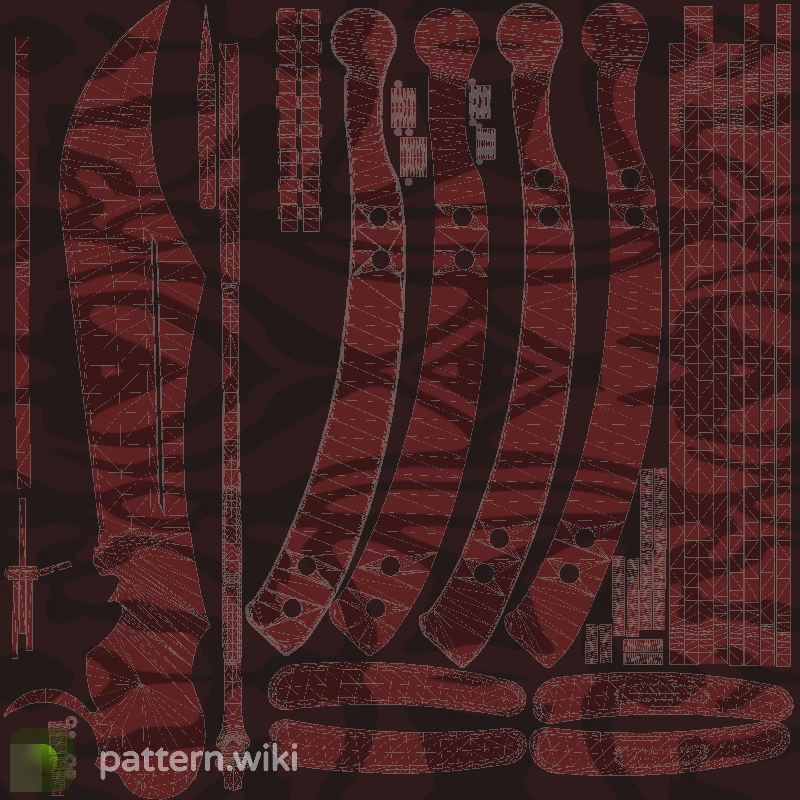 Butterfly Knife Slaughter seed 476 pattern template