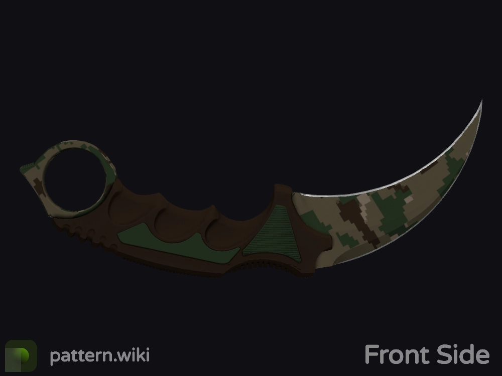 Karambit Forest DDPAT seed 680