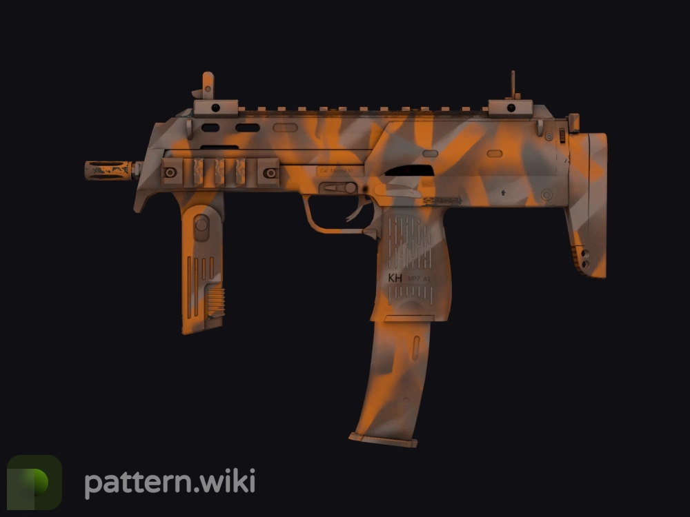 MP7 Orange Peel seed 167