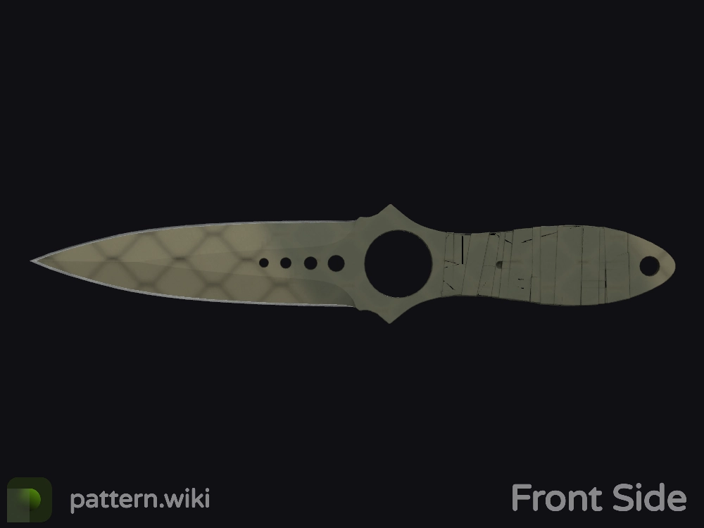 Skeleton Knife Safari Mesh seed 686