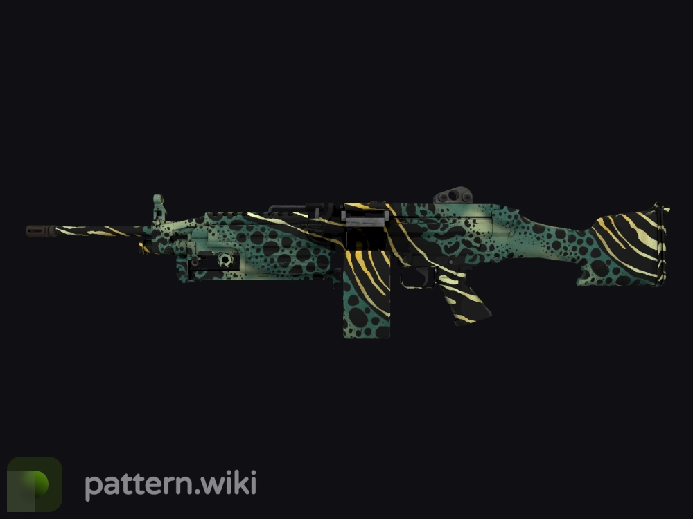 M249 Emerald Poison Dart seed 704