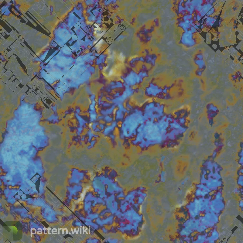 AK-47 Case Hardened seed 21 pattern template