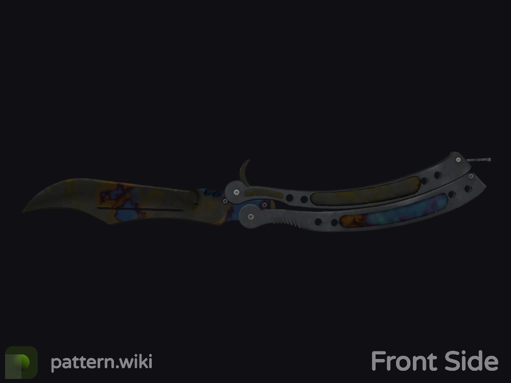 Butterfly Knife Case Hardened seed 722