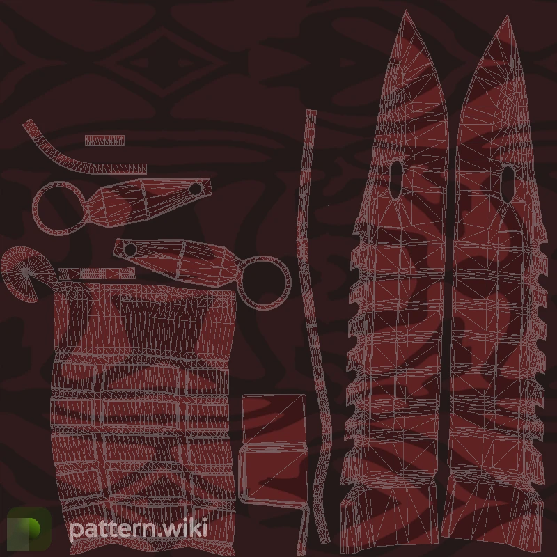 M9 Bayonet Slaughter seed 215 pattern template