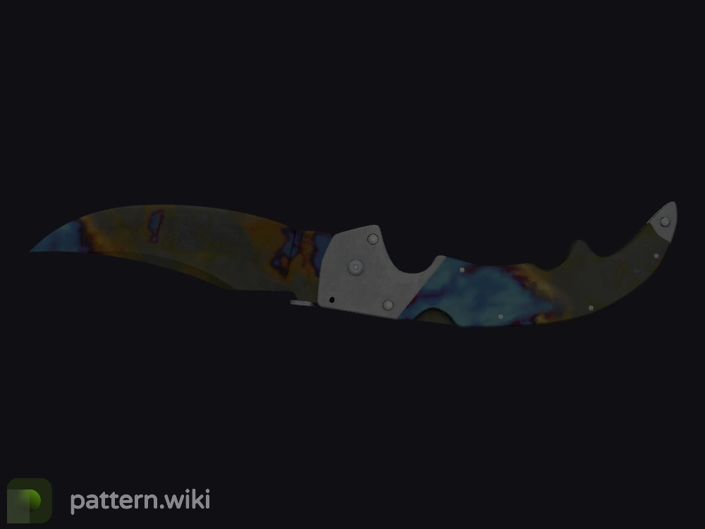 Falchion Knife Case Hardened seed 760