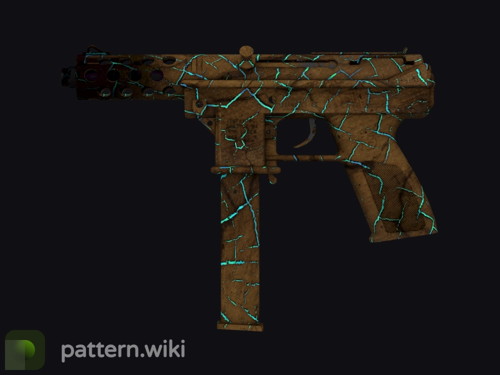 Tec-9 Cracked Opal seed 496